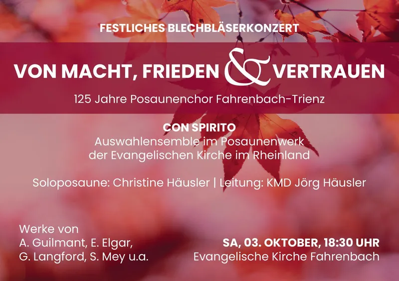 Quelle: Posaunenchor Fahrenbach-Trienz